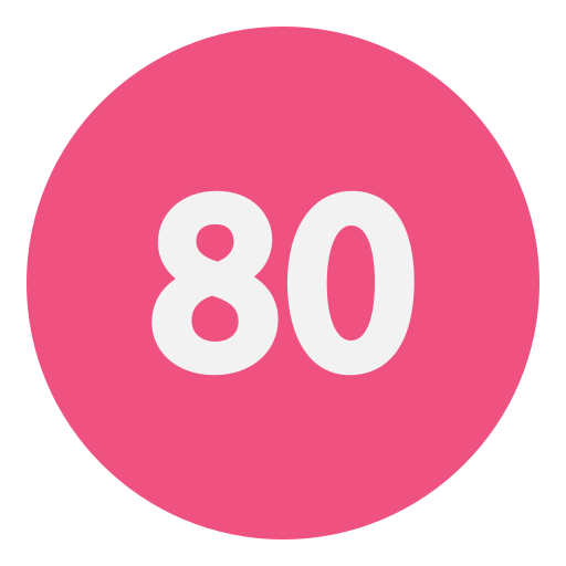 80 Generic Flat ikona
