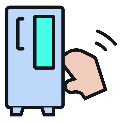 Fridge Generic Outline Color icon