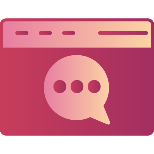 online chat Generic Flat Gradient icoon