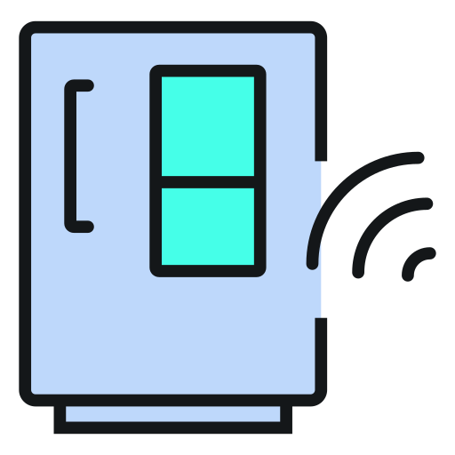 Fridge Generic Outline Color icon