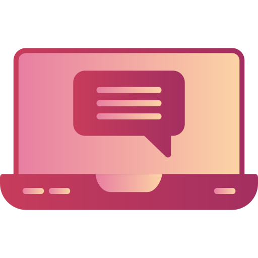 online chat Generic Flat Gradient icon