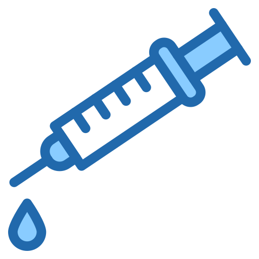 Syringe Generic Blue icon