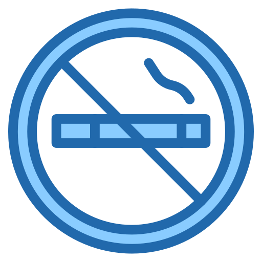 rauchen verboten Generic Blue icon