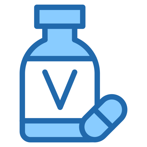 vitamina Generic Blue Ícone