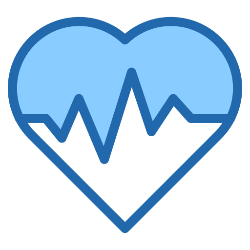 Heartbeat Generic Blue icon