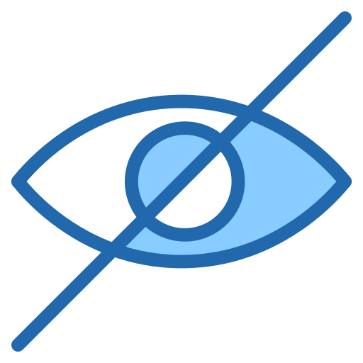 blind Generic Blue icon