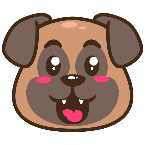Pug Generic Outline Color icon
