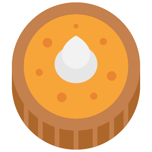 Тыквенный пирог Generic Flat иконка