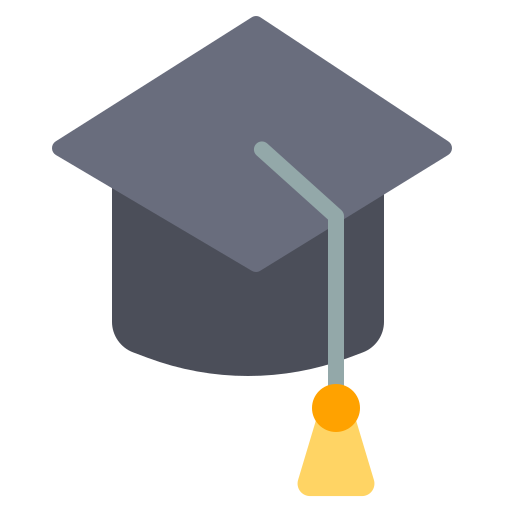 Graduate cap Generic Flat icon