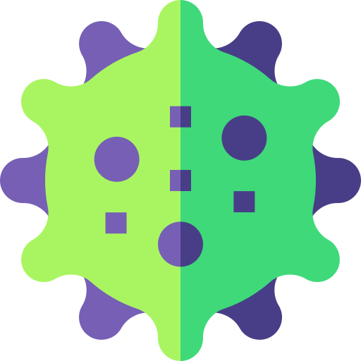 virus Basic Straight Flat icon