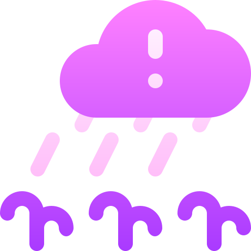 酸性雨 Basic Gradient Gradient icon
