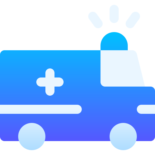 救急車 Basic Gradient Gradient icon