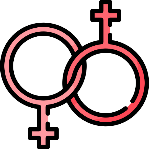 Same sex Special Lineal color icon
