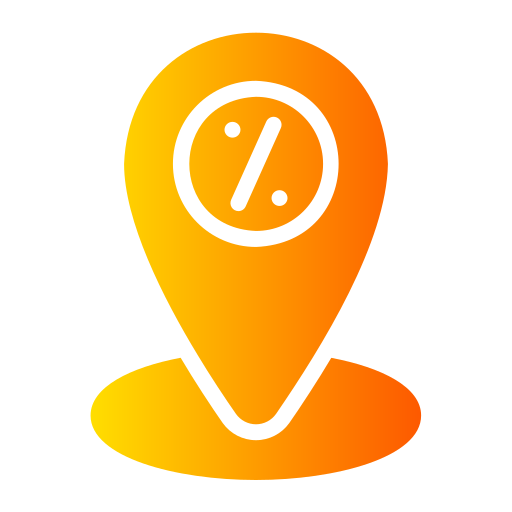 Location pointer Generic Flat Gradient icon