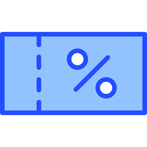Voucher Generic Blue icon