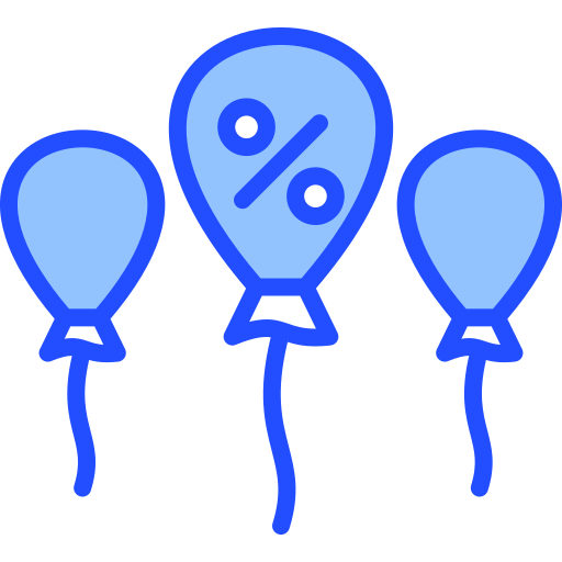 Ballon Generic Blue icon