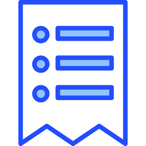 Payment check Generic Blue icon