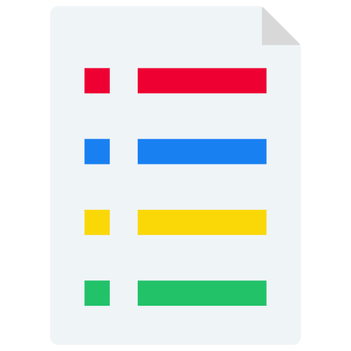 einkaufsliste Generic Flat icon