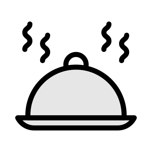 取り皿 Generic Outline Color icon