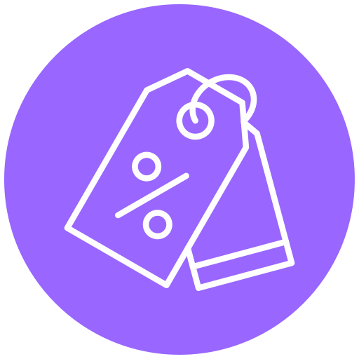 Sale tag Generic Flat icon