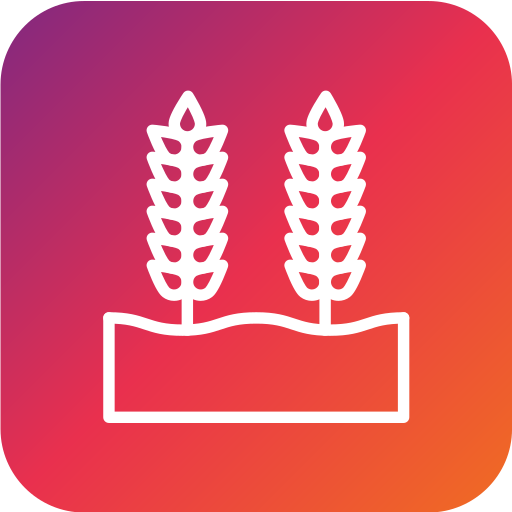 Wheat grain Generic Flat Gradient icon