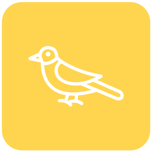 pájaro Generic Square icono