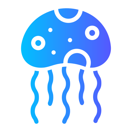 Jellyfish Generic Flat Gradient icon
