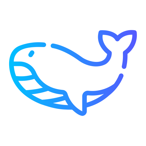 Whale Generic Gradient icon