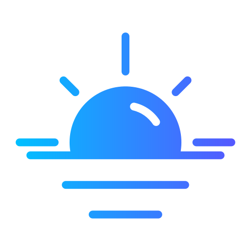 일몰 Generic Flat Gradient icon