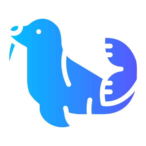 walrus Generic Flat Gradient icoon
