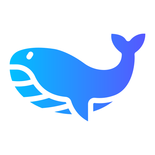 鯨 Generic Flat Gradient icon