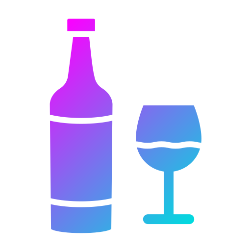 Wine bottle Generic Flat Gradient icon