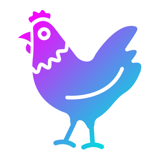 Курица Generic Flat Gradient иконка