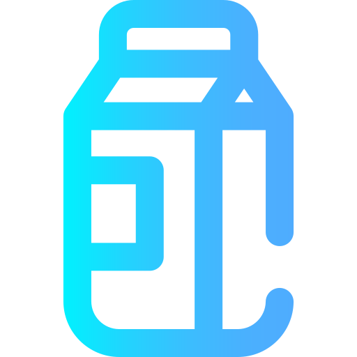 牛乳 Super Basic Omission Gradient icon