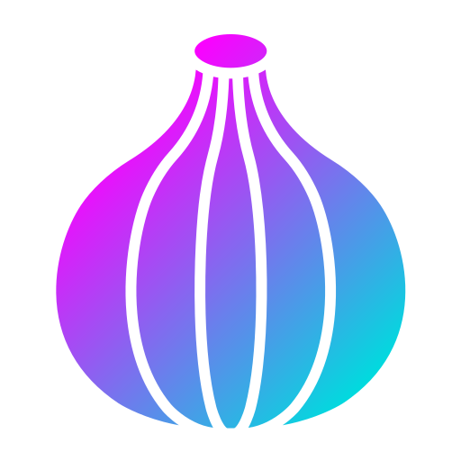 Onion Generic Flat Gradient icon