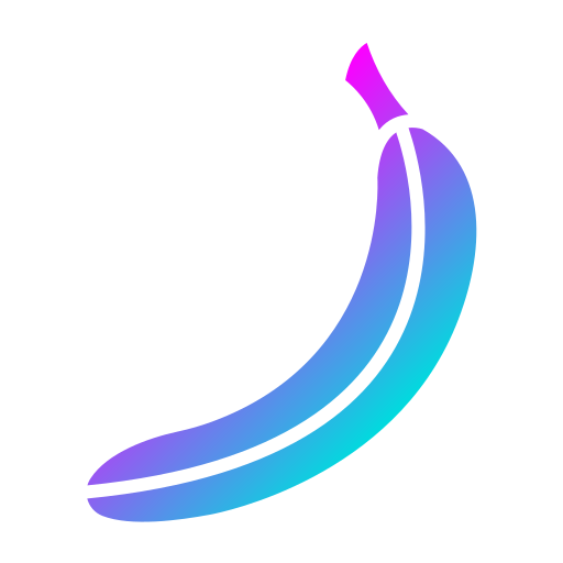 banane Generic Flat Gradient icon