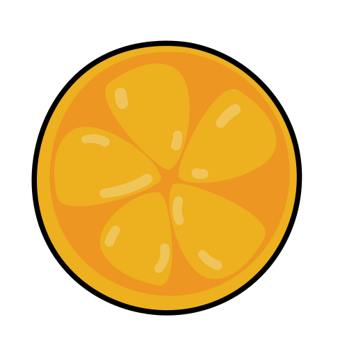 Orange Generic Outline Color icon