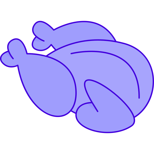 Turkey Generic Thin Outline Color icon