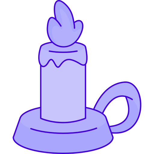 candle Generic Thin Outline Color icon