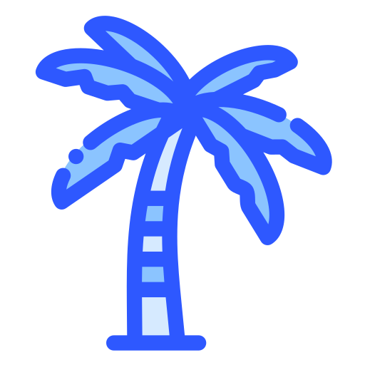 palmera Generic Blue icono