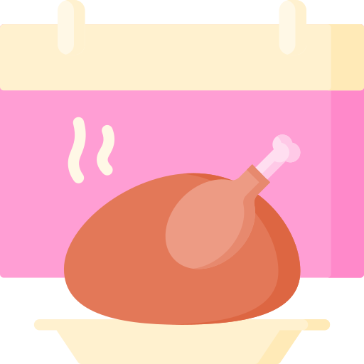 Roasted turkey Generic Flat icon