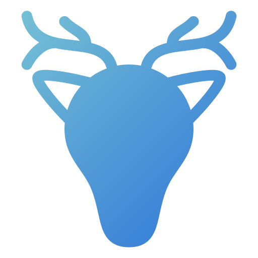 Deer Generic Flat Gradient icon