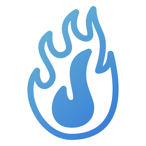 Flame Generic Flat Gradient icon