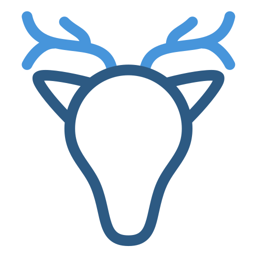 ciervo Generic Outline Color icono