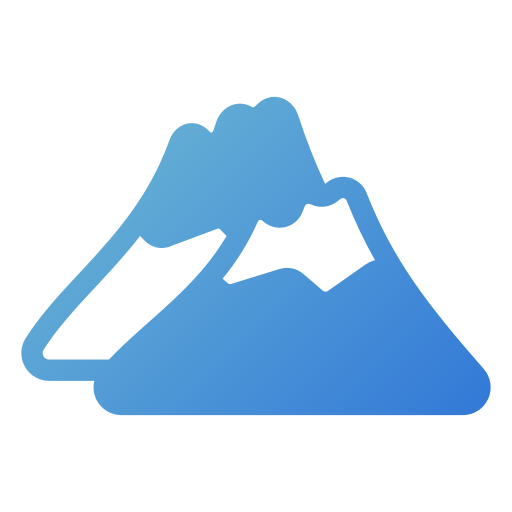 berg Generic Flat Gradient icoon