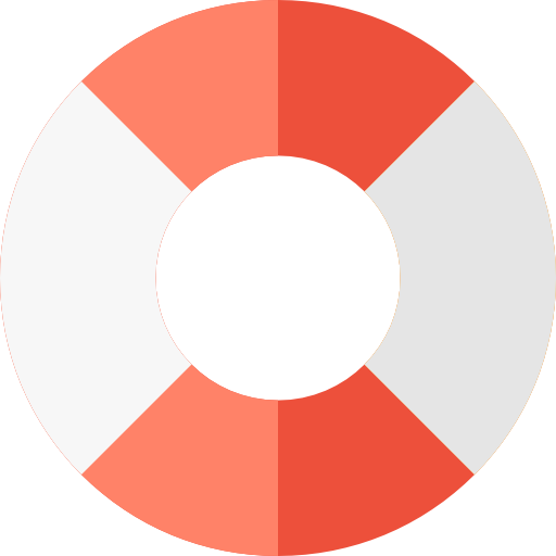 Lifesaver Basic Rounded Flat icon