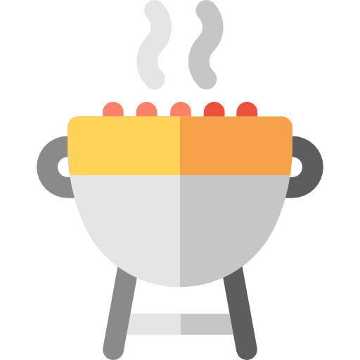 grill Basic Rounded Flat icon