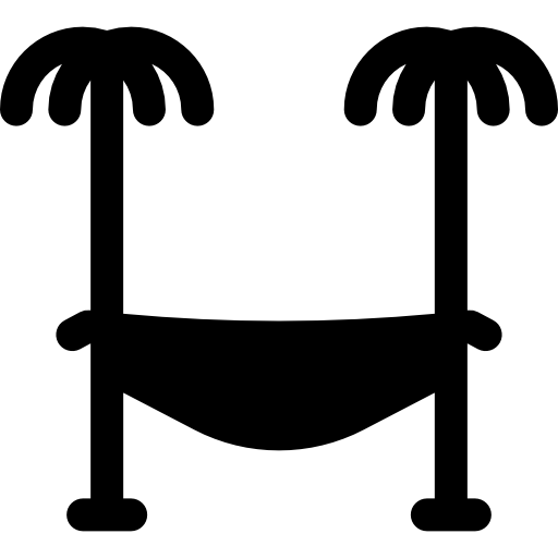 hamaca Basic Rounded Filled icono