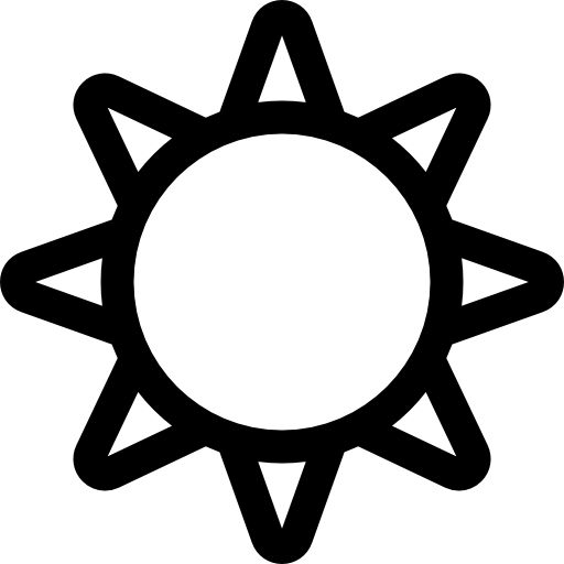 zon Basic Rounded Lineal icoon