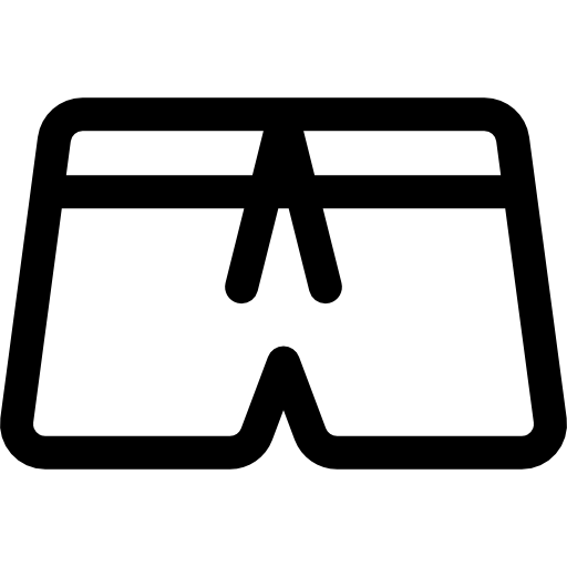 badeanzug Basic Rounded Lineal icon